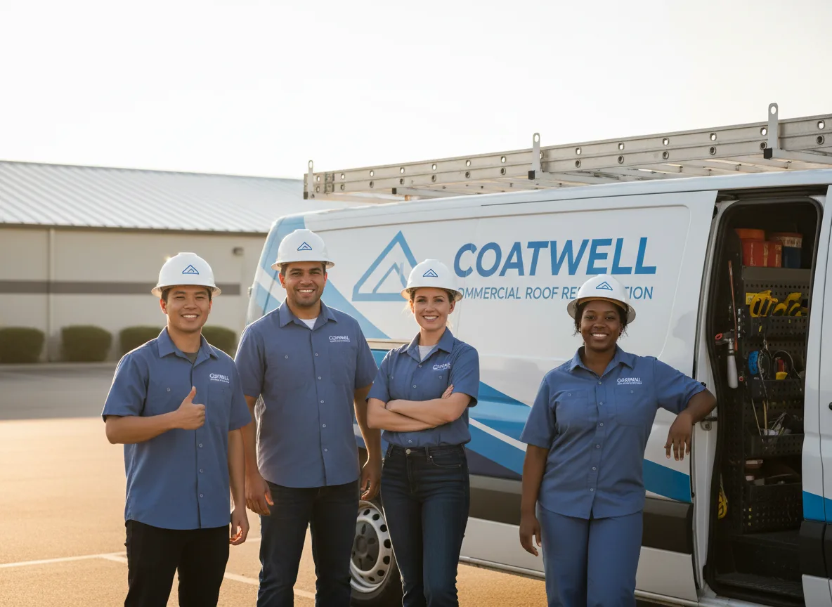 Commercial roof coating company in Kirbyville, TX